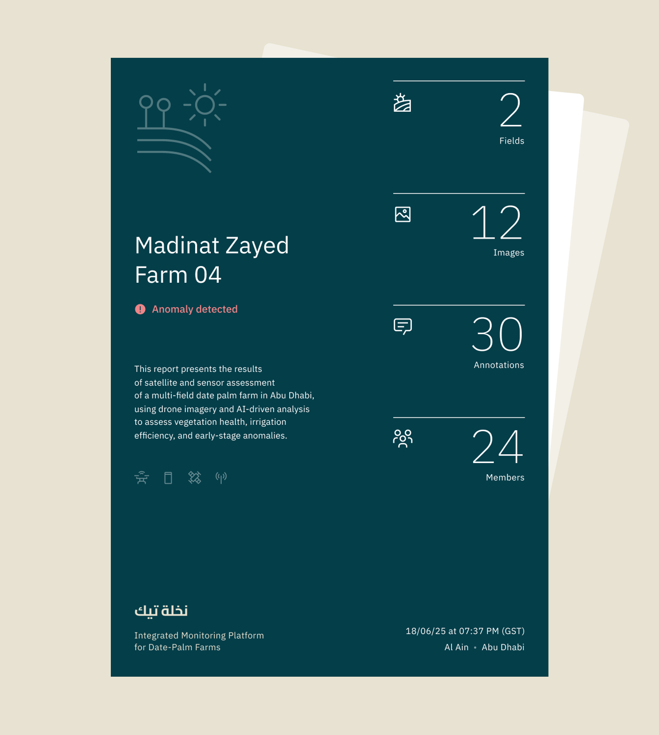 Farm Reporting Dashboard